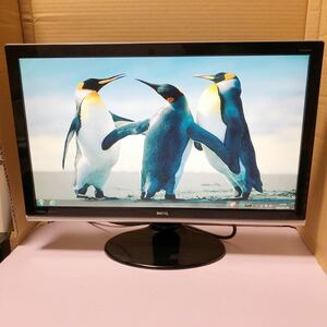 中古BenQ ベンキュー 24インチ 液晶モニタ E2420HD 1920x1080/HDMI×2、DVI、VGA端子/スピーカー搭載 動作品SHY709