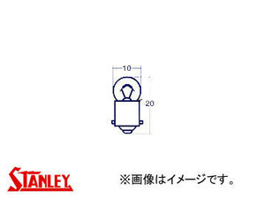 スタンレー/STANLEY パネル・メーター用電球 6V 3W A62B 入数：10個