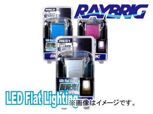 レイブリック/RAYBRIG 面発光ルームランプ RE53 12V 1.8W ホワイトピンク 入り数：1個