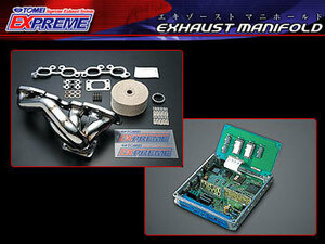 東名パワード EXPREME エキゾーストマニホールド＋ECU 193086＋8130355000 シルビア S14(M/T) SR20DET(ABS可)