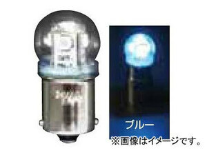 ジェットイノウエ LED5 G-18電球タイプソケット式バルブ ブルー 高さ38mm×19mmφ 528701