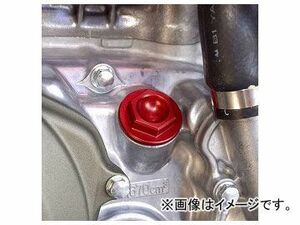 2輪 ワークスコネクション オイルフィラープラグ WC24-070 レッド ホンダ CRF150F/230F 2003年～2008年