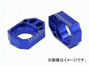 2輪 ZETA アクスルブロック ブルー ZE93-5132 JAN：4547836084546 カワサキ KX85 2001年～2015年