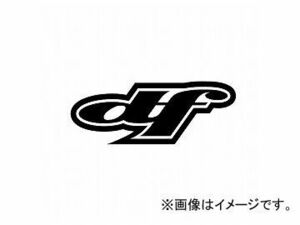 2輪 ダートフリーク DF ダイカットステッカー アイコン DF50-6111 ブラック 10cm