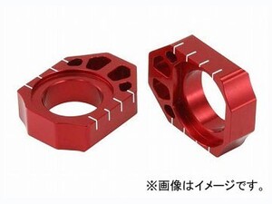 2輪 ZETA アクスルブロック レッド ZE93-5063 JAN：4547836178030 ホンダ CRF250L/M 2012年～2014年