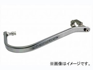 2輪 ZETA アーマーハンドガード ストレート SXハンドルバー用(28.6mm) チタンカラー ZE72-0113 JAN：4547836057823