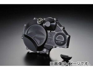 2輪 ケイファクトリー/K-FACTORY クラッチカバー スーパーブラック カワサキ/KAWASAKI ZZR1100 D型 ～2009年