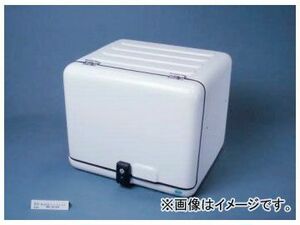 2輪 JMS キャリーBOX（B-68） スライド式棚板付・セキュリティ仕様 白 品番：C70-B68-W-SL ホンダ カブ70