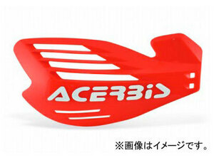 2輪 ラフ＆ロード ACERBIS X-FORCEハンドガード レッド AC-13709RD