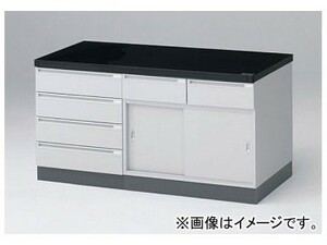 アズワン/AS ONE サイド実験台（引き戸仕様） SKA-1500R 品番：1-4899-01 JAN：4562108520867