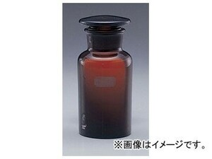 アズワン/AS ONE 広口共栓瓶 茶/120ml 品番：1-4392-03