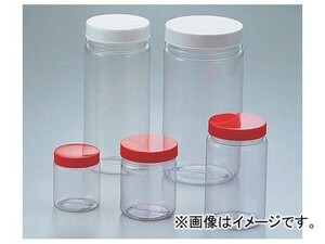 アズワン/AS ONE 広口T型瓶（透明エンビ製）（ケース入） 300ml 品番：5-026-51
