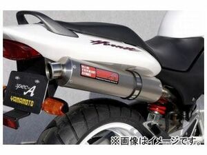 2輪 ヤマモトレーシング spec-A マフラー SUS SLIP-ON SINGLE チタン 品番：10253-01NTB ホンダ ホーネット250