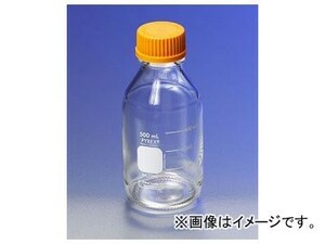 アズワン/AS ONE メディウム瓶（PYREX（R）オレンジキャップ付き） 透明/5000ml 品番：1-4994-08