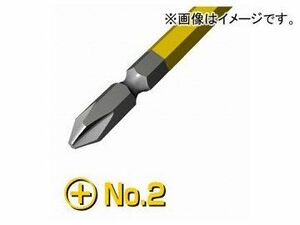 アネックス/ANEX カラービット 段付 AC-16M 黄 段付(+)2×65 JAN：4962485430238 入数：10本