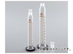 アズワン/AS ONE 有栓メスシリンダー（硬質ガラス製） 1000ml 品番：6-234-09