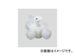 アズワン/AS ONE アズフロン（R）バルブ圧入型 三方 品番：2-498-07 JAN：4571110721438