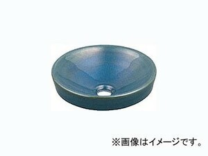 カクダイ 丸型手洗器 孔雀 品番：493-012-CB JAN：4972353493487