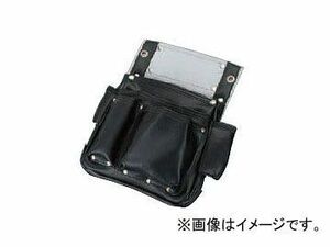 コヅチ 仮枠釘袋 サイドポケット付 SH-612 黒 H340×W240mm JAN：4934053060543