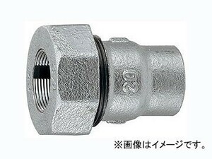 カクダイ 3管兼用ジョイント メスアダプター（白） 品番：649-847-20W JAN：4972353057092