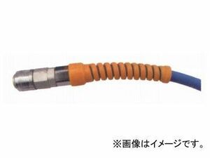 近畿製作所/KINKI ホースガイド付きウレタンホース ミニプラグ用軽量アルミソケットナットカプラ式 30m KUH-65-3MG