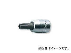 コーケン/Koken 1/4”（6.35mm） イジリ止めトルクスビットソケット 2025-28-T27H