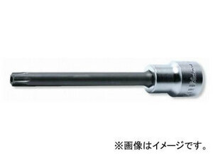 コーケン/Koken 3/8”（9.5mm） イジリ止めトルクスビットソケット（丸軸） 3025-100R-T45H