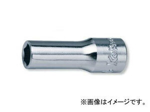 コーケン/Koken 1/4”（6.35mm） 6角セミディープソケット 2300X-6