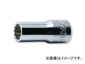コーケン/Koken 3/8”（9.5mm） 12角セミディープソケット 3305XA-1/2