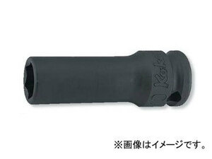 コーケン/Koken 3/8”（9.5mm） 6角セミディープソケット（薄肉） 13301X-17