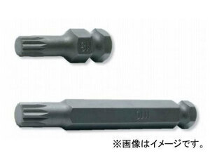 コーケン/Koken 1/2”（12.7mm） 3重4角ビット 107-11(L80)-M10