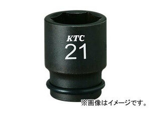 KTC 9.5sq.インパクトレンチ用ソケット（セミディープ薄肉） ピン・リング付 BP3M-19TP