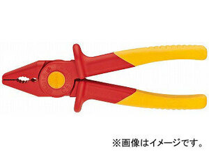 クニペックス/KNIPEX 絶縁プライヤー 品番：9862-01 プラスチック製 JAN：4003773073956