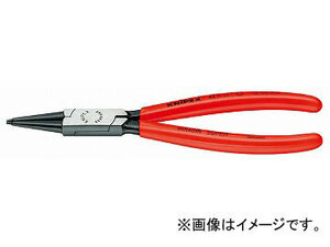 クニペックス/KNIPEX 穴用スナップリングプライヤー 直 品番：4411-J0 JAN：4003773014904