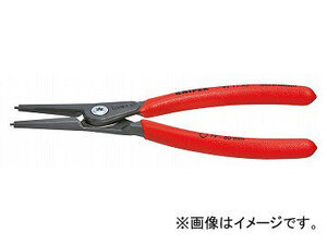 クニペックス/KNIPEX 軸用精密スナップリングプライヤー 直 品番：4911-A4 JAN：4003773050353