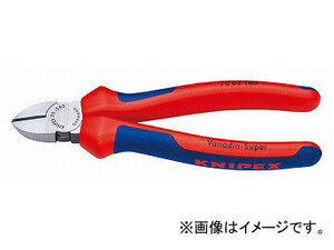 クニペックス/KNIPEX 斜ニッパー 品番：7002-140 JAN：4003773011729