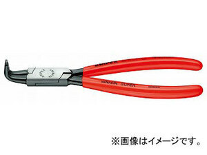 クニペックス/KNIPEX 穴用スナップリングプライヤー 曲 品番：4421-J11 JAN：4003773011194