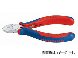 クニペックス/KNIPEX エレクトロニクスニッパー 品番：7622-125 JAN：4003773048022