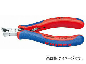 クニペックス/KNIPEX エレクトロニクス斜ニッパー 品番：6212-120 JAN：4003773048008