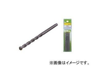 ライト精機 コンクリートドリル(TypeS) 7mm 全長（mm）：120 有効長（mm）：70 入数：1パック（5本） JAN：4990052014765