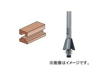 ライト精機 超硬アリギリ(コロ付) TR-60 トリマ用(6mm軸) 15×6mm 全長（mm）：43 幅（mm）：15 有効長（mm）：13 JAN：4990052002298