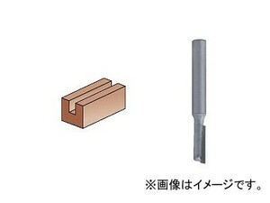 ライト精機 超硬ストレートビット(1枚刃) LTR-23 トリマ用(6mm軸) 4(1P)×6mm JAN：4990052058929