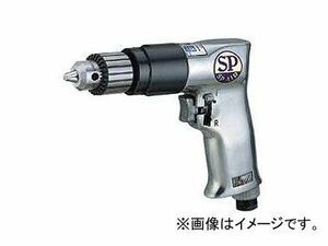 エス．ピー．エアー/SP AIR ドリル 正逆回転機構付 10mm用 SP-1525