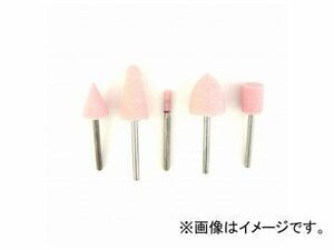 サンフレックス/Sumflex 軸付砥石 5本組 金属用 PA材 3mm軸 No.3410 JAN：4964521134100