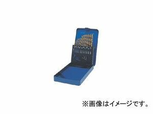 三菱マテリアル/MITSUBISHI コーティングドリルセット（スチールケース入り） 一般鋼用 13本セット GSDSET13
