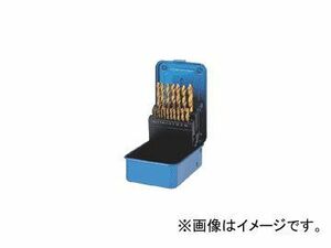 三菱マテリアル/MITSUBISHI コーティングドリルセット（スチールケース入り） 一般鋼用 19本セット GSDSET19
