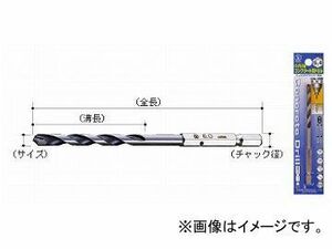 大西工業/ONISHI No.24 6角軸コンクリート用ドリル 3.2mm 品番：024-032 JAN：4957934220324