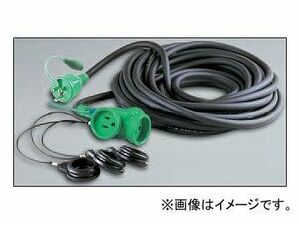 日動工業/NICHIDO 防雨延長コード100V(屋外型) アース付 10m PPTW-10E JAN：4937305006344