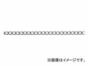 ニッサチェイン/NISSA CHAIN ワイドマンテル 鉄 クローム 30m IM116 JAN：4968462053902