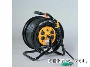 日動工業/NICHIDO マジックリール(屋内型) 100V 電圧メーター付ドラム30mタイプ アース付 Z-E34-M JAN：4937305012710